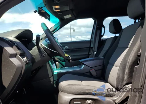 2014 Ford Explorer Police Interceptor из США, поврежденный, VIN 1FM5K8AR0EGC49663